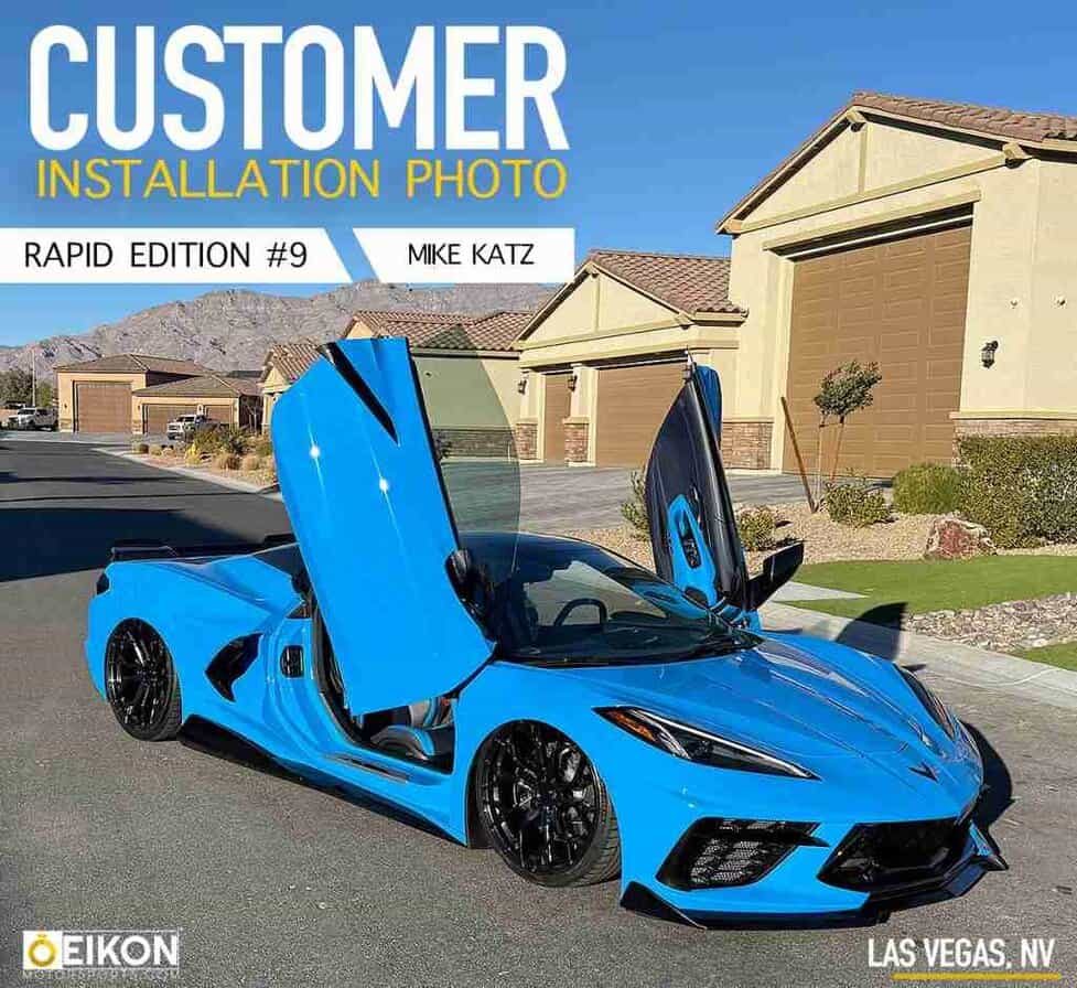 C8 Corvette V2 Kits | Vertical (Lambo) Doors by Eikon